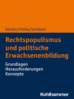 cover image of Rechtspopulismus und politische Erwachsenenbildung